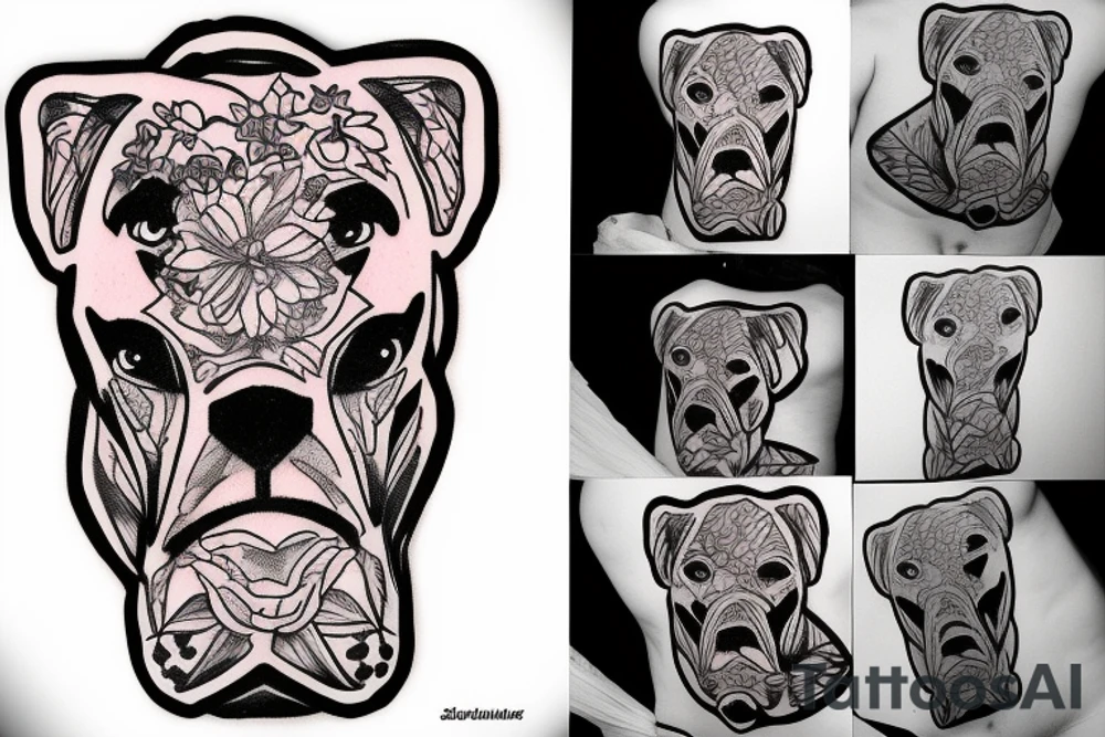 boxer tattoo idea