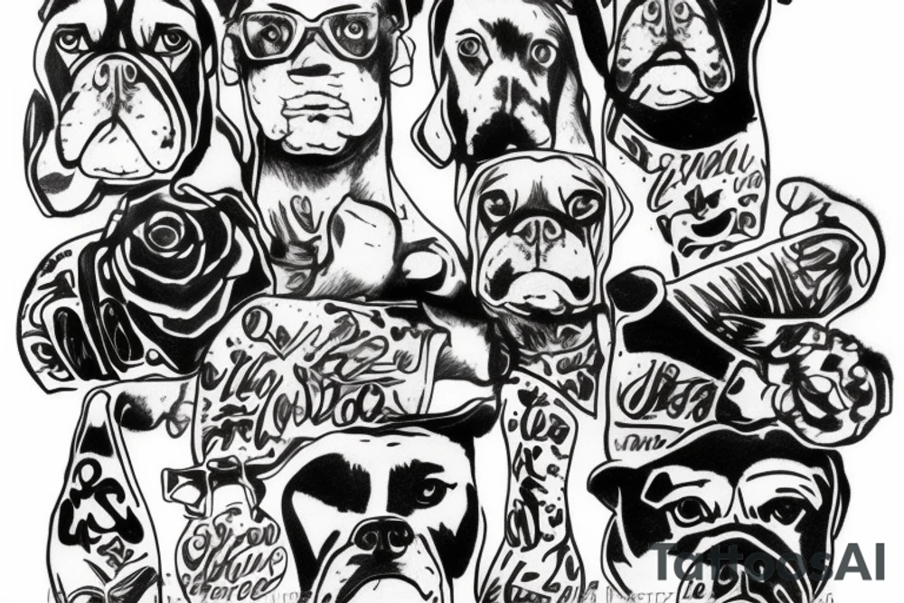 boxer tattoo idea