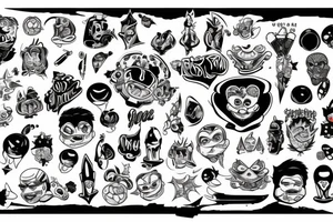 99 set tattoo idea