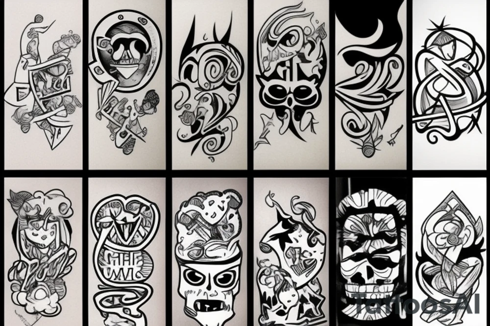 99 set tattoo idea