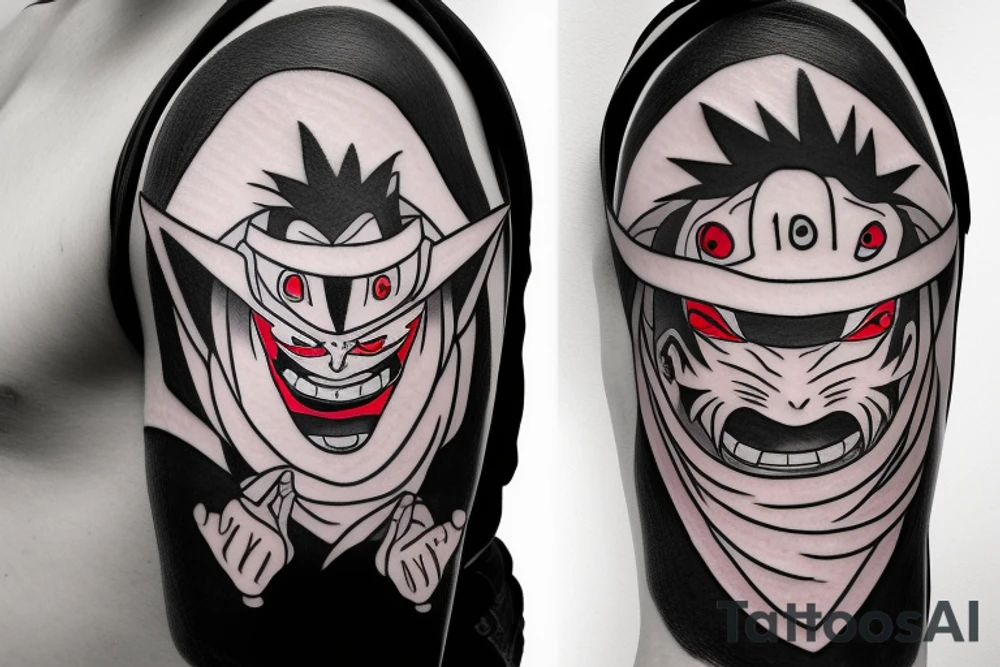 Gengar as naruto tattoo idea