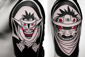 Gengar as naruto tattoo idea