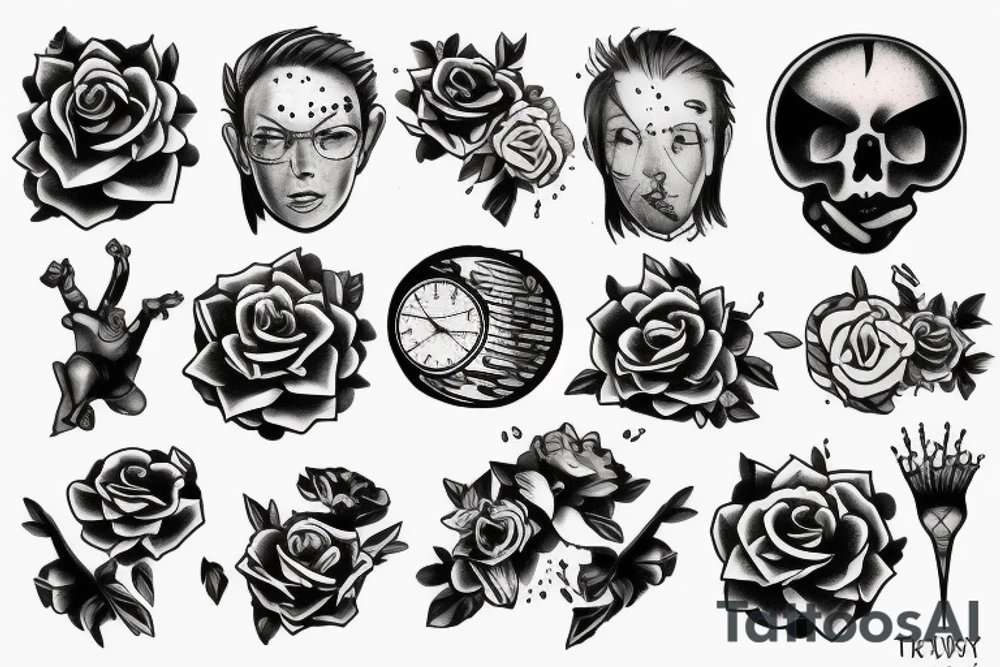 Overthinking, anxiety tattoo idea