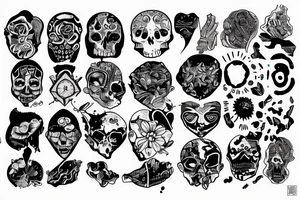 Overthinking, anxiety tattoo idea