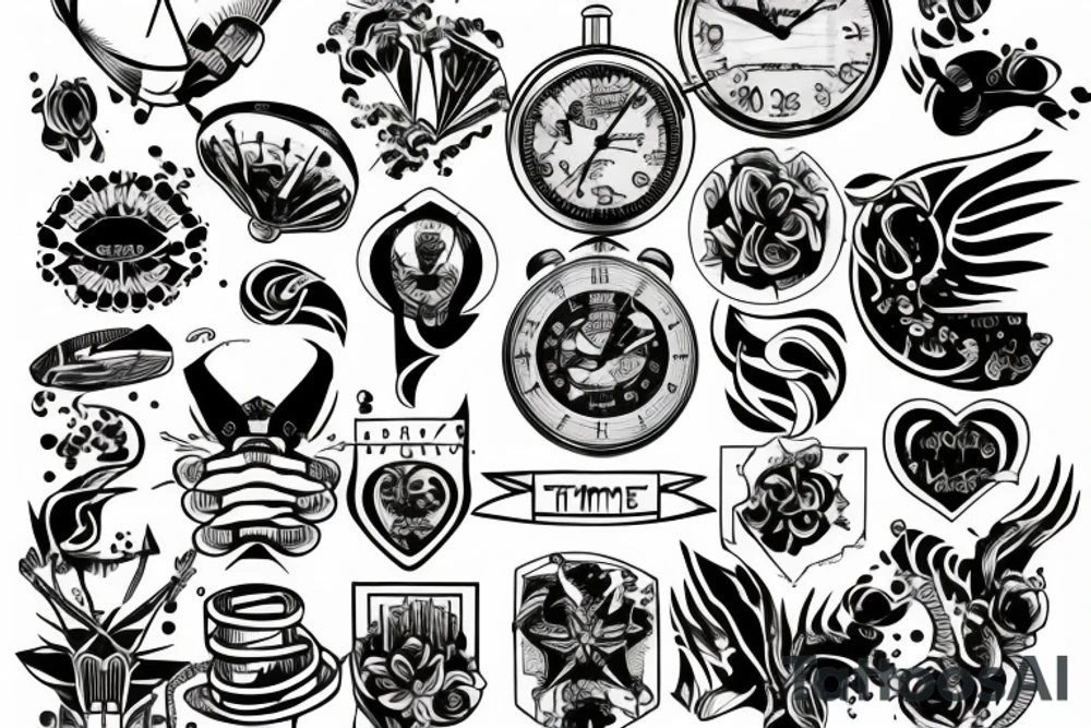 capture time tattoo idea