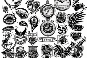 capture time tattoo idea
