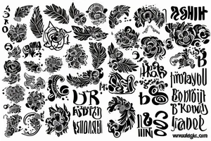 anshika name tattoo idea