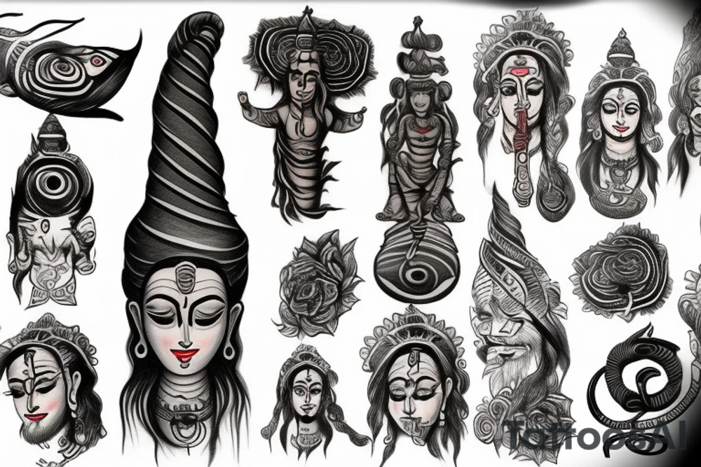 MAHADEV tattoo idea