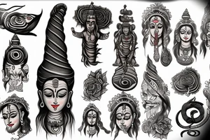 MAHADEV tattoo idea