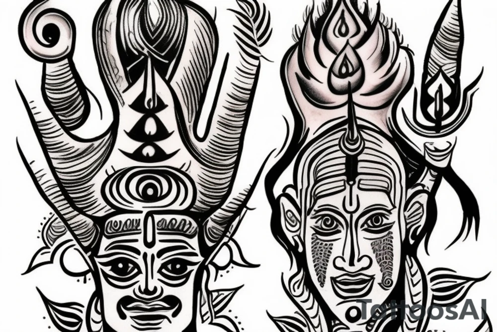 MAHADEV tattoo idea