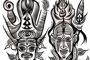 MAHADEV tattoo idea