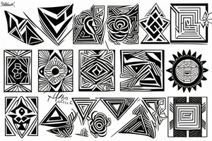 Astrid in the sun tattoo idea