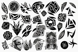 Astrid in the sun tattoo idea