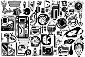 Technology from within tattoo idea