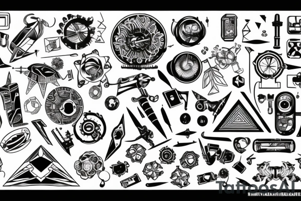 Technology from within tattoo idea