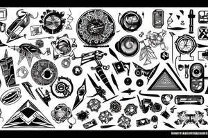 Technology from within tattoo idea