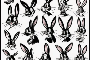 bugs bunny tattoo idea