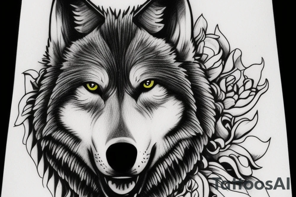 wolf. Vikings, forrest tattoo idea