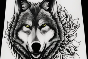 wolf. Vikings, forrest tattoo idea