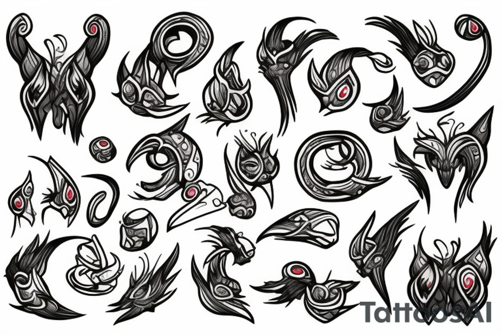 Wideo game Ori tattoo idea