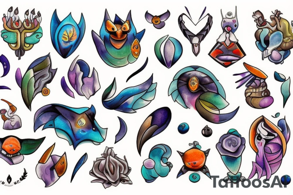 Wideo game Ori tattoo idea