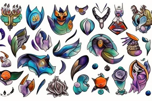 Wideo game Ori tattoo idea