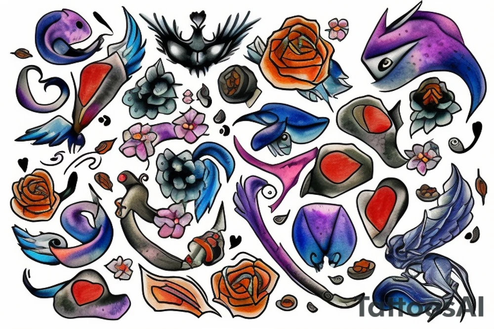 Wideo game Ori tattoo idea