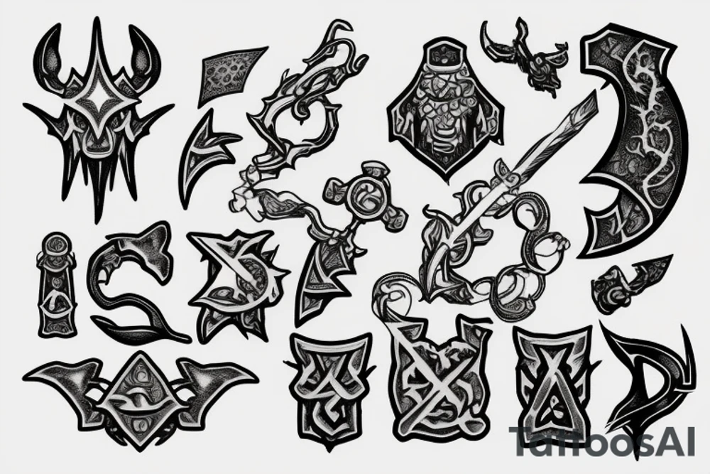 runescape tattoo idea