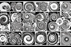 ammonite tattoo idea