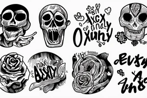 Anxiety, overthinking, thoughts tattoo idea