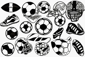 11, football tattoo idea
