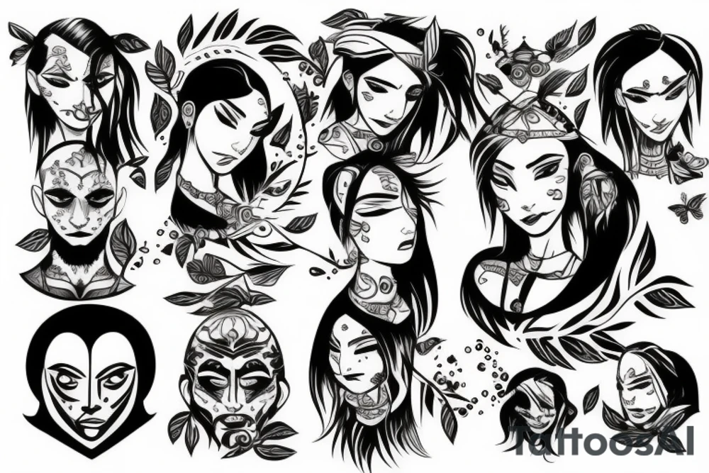 avatar tattoo tattoo idea