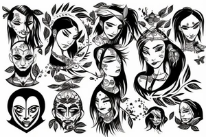 avatar tattoo tattoo idea