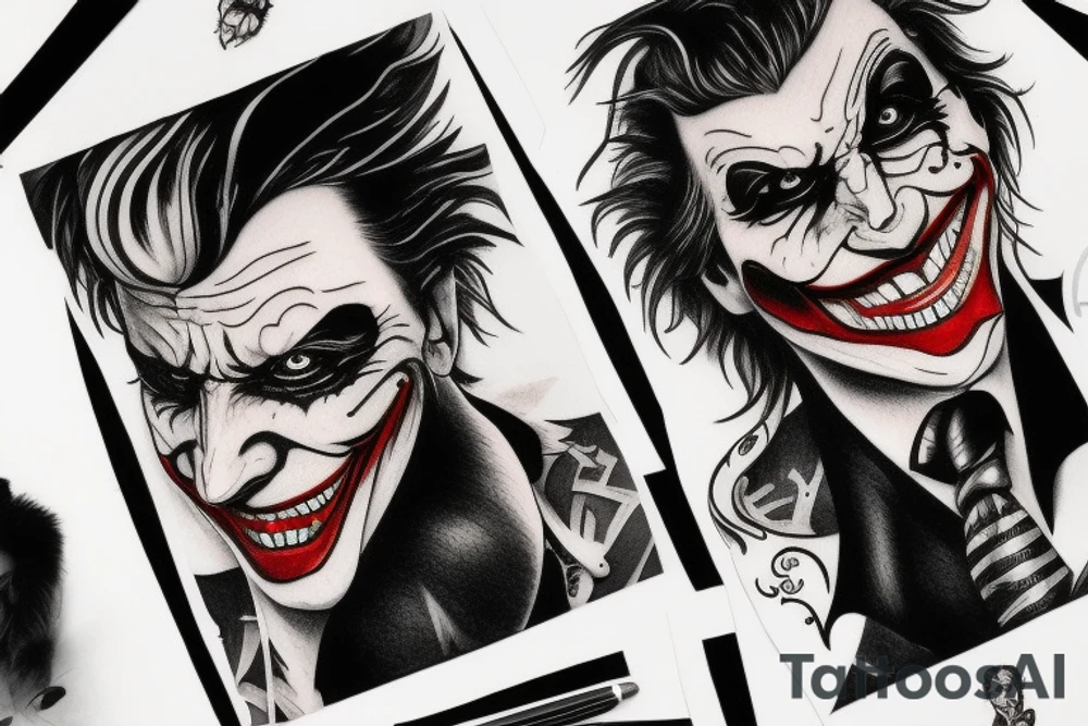 Joker tattoo idea
