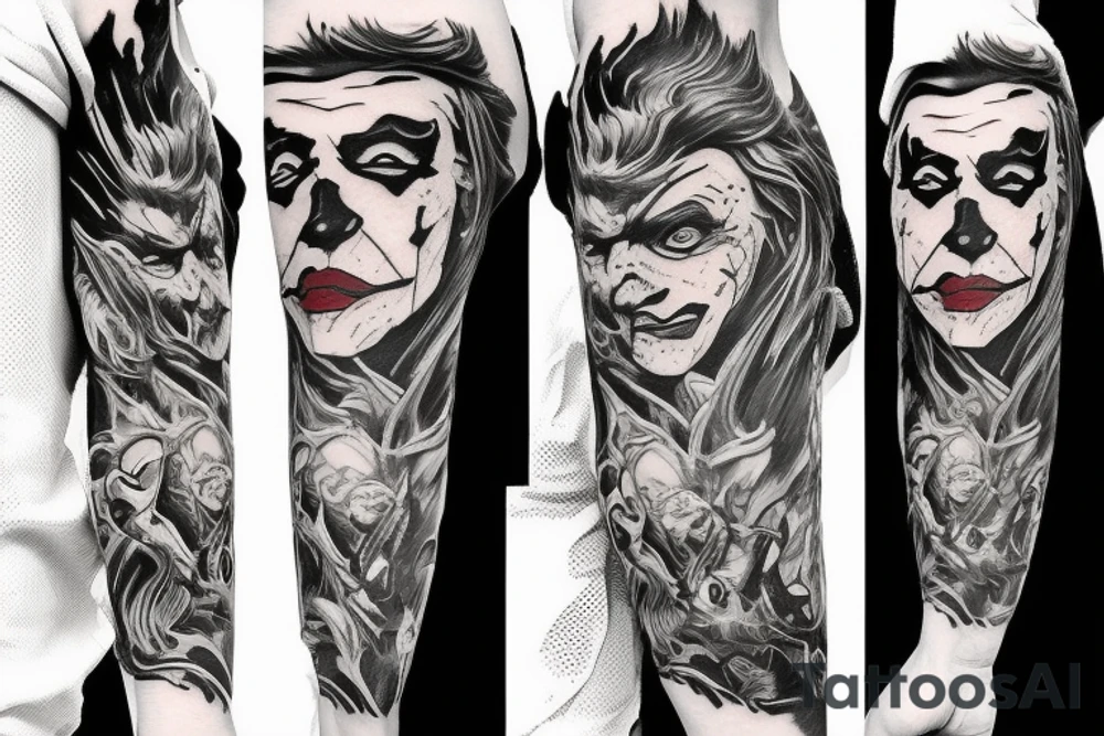 Joker tattoo idea