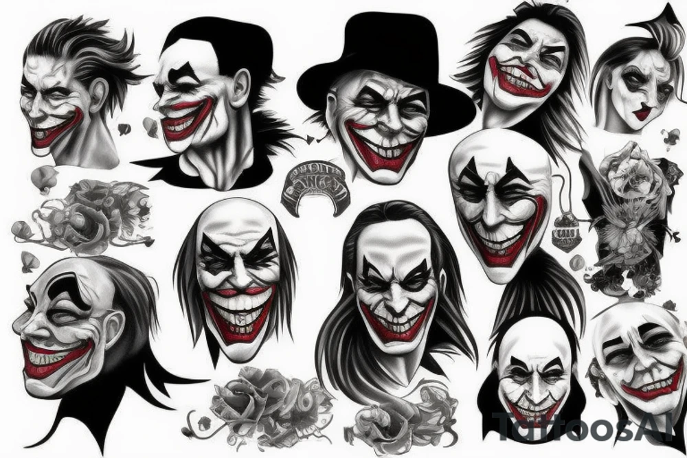 Joker tattoo idea