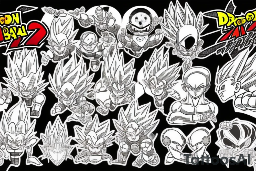 Dragon ball z tattoo idea