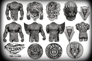 The titan Atlas tattoo idea