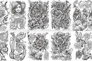 lilac tattoo idea