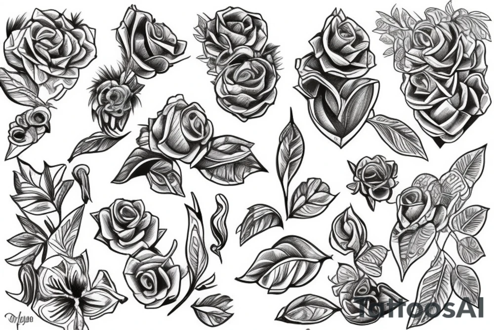 lilac tattoo idea