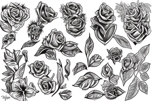 lilac tattoo idea