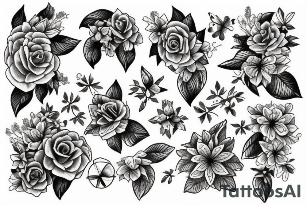 lilac tattoo idea