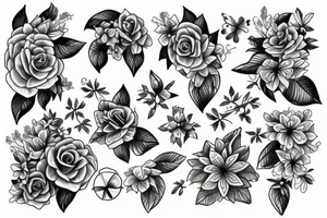 lilac tattoo idea