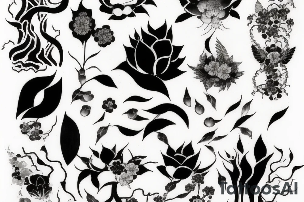 Susumu Yokota 'Sakura' Album Cover Art tattoo idea