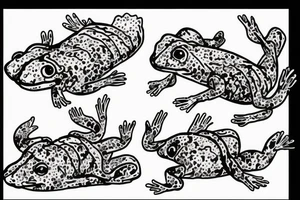 axolotl tattoo idea