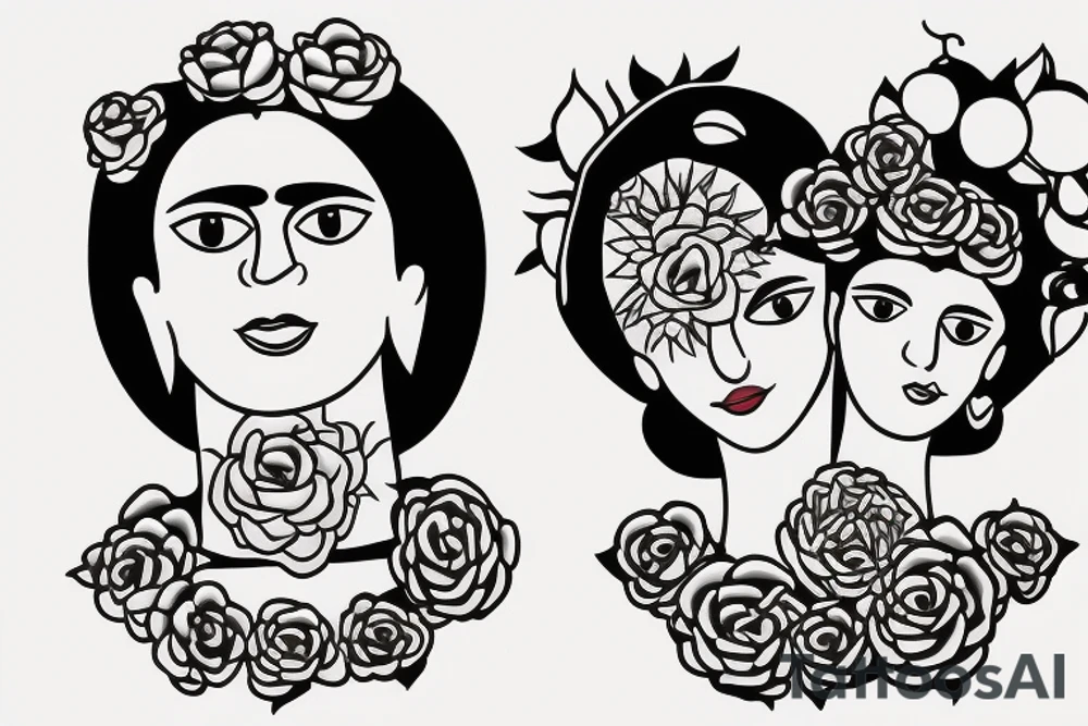 couple love tattoo idea