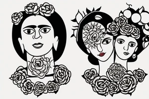 couple love tattoo idea