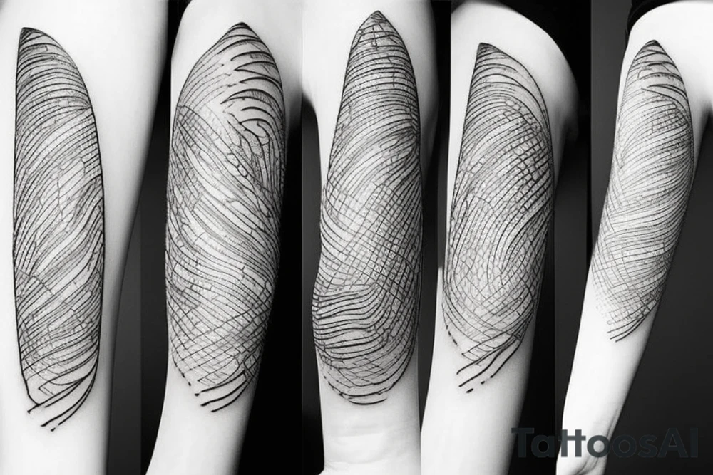 french fries tattoo idea