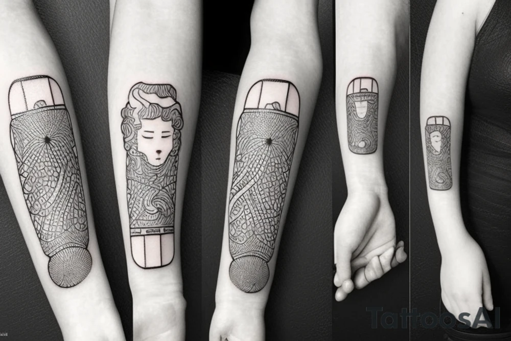 french fries tattoo idea