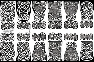 Dark tribal Celtic Cancer zodiac tattoo idea